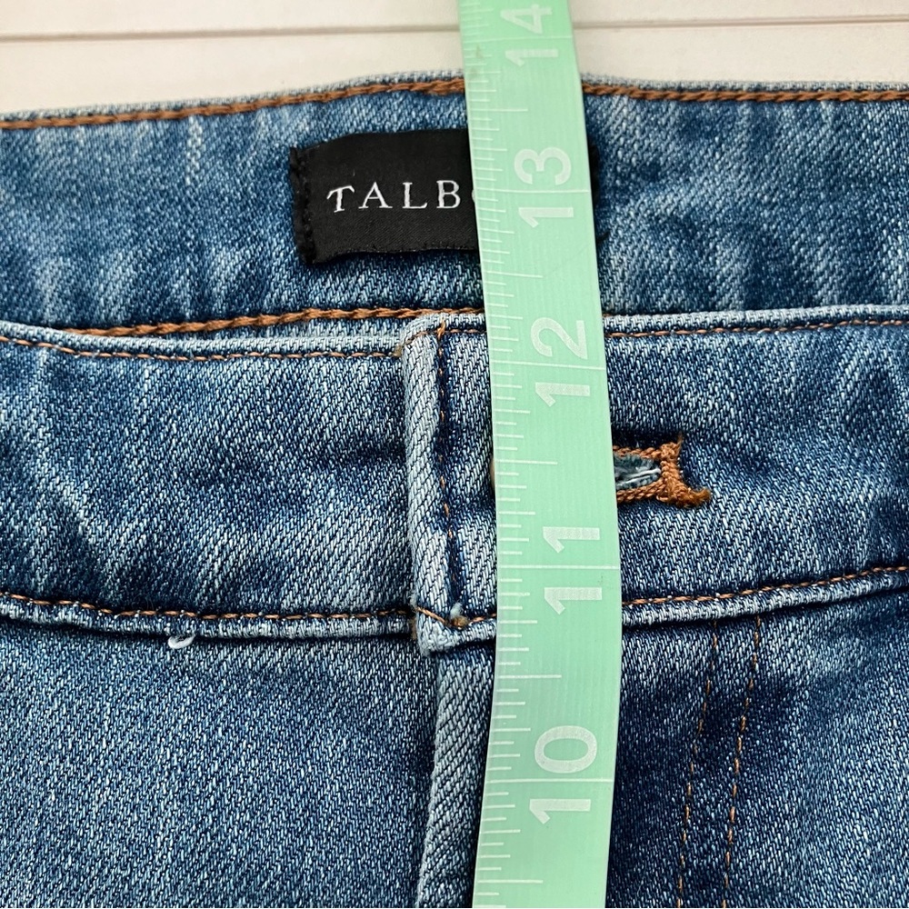 Talbots Modern Ankle Jean Medium Wash High Rise Size 12 - Picture 7 of 8